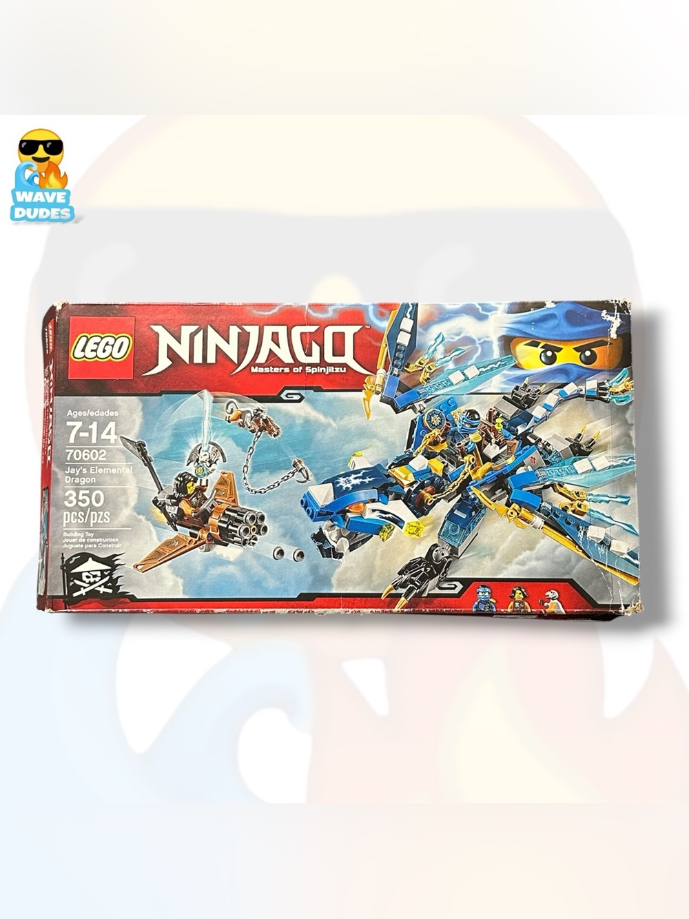 Lego Ninjago Jay’s Elemental Dragon #70602 Lego Set (Complete and Sealed Set)